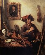 Job Berckheyde The Painter in his Studio oil painting picture wholesale